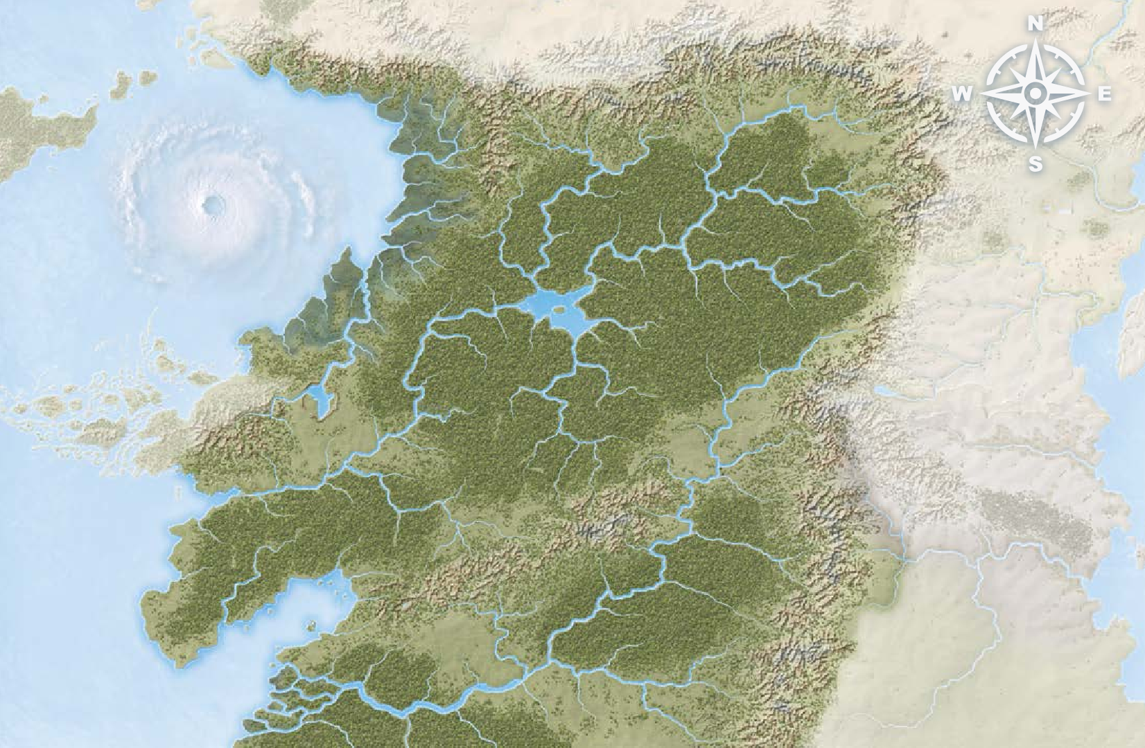 World Map for Strength of Thousands